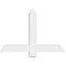 Ekena Millwork Eugene Architectural Grade PVC Gable Bracket, 36"W x 24"H x 2"D x 4"F, 16/12 Pitch GBP036X24X0204EUG00 - alternate 3